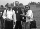 With Milos Zutic, Ceca Ristic & Zoran Jerkovic at Gazimestan, 1989