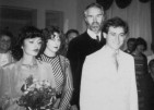 With Loki & Mica Vuckovic at their wedding, 1981