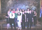 All participants (composers and performers) after the concert in Sombor